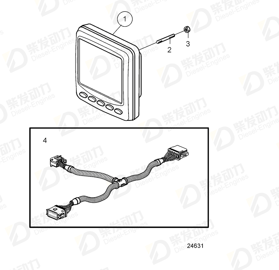 volvo penta Wing nut 830930 Drawing volvo penta Wing nut 830930 Drawing